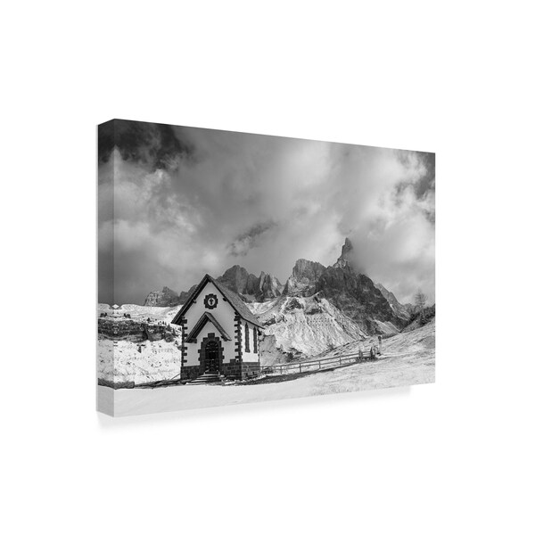 Michael Blanchette Photography 'Alpine Chapel' Canvas Art,16x24